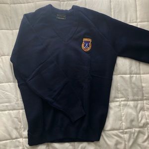 Navy blue V Neck Sweater